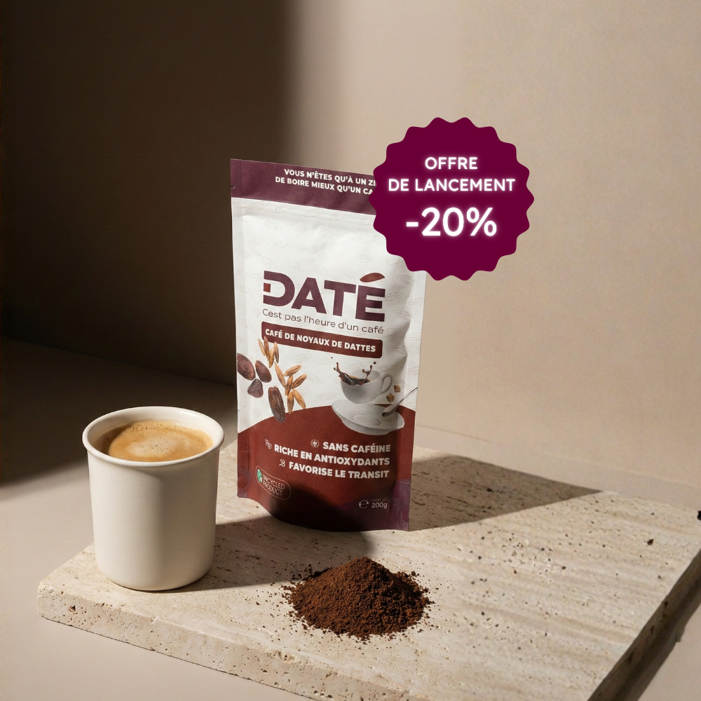 LE MÊME GOÛT QUE LE CAFÉ, SANS AUCUN DE SES EFFETS NÉGATIFS.