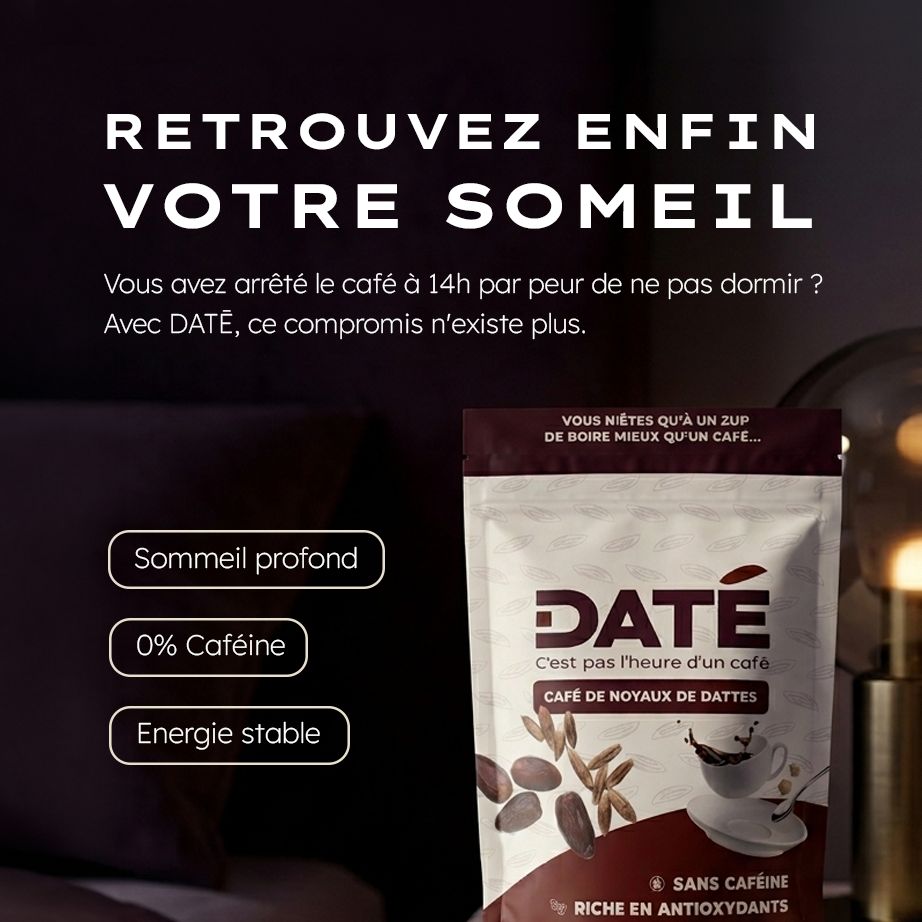 DATÉ – Café aux noyaux de dattes (200g)